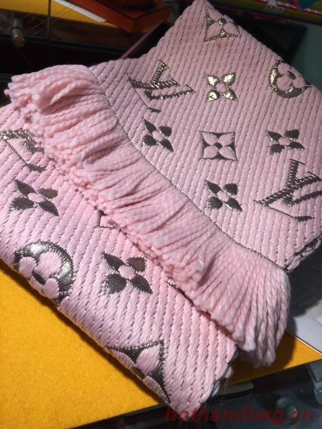 Louis Vuitton Cashmere Scarf LV3308A pink