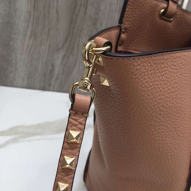 VALENTINO Rockstud large tote 0973 apricot