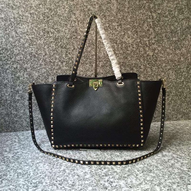 VALENTINO Rockstud large tote 0973 black