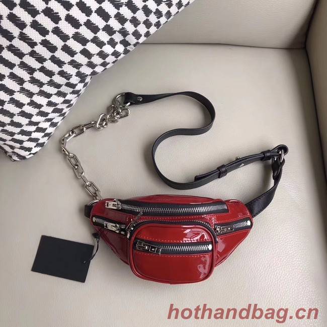 Alexander Wang leather Mini-pocket 0002 red