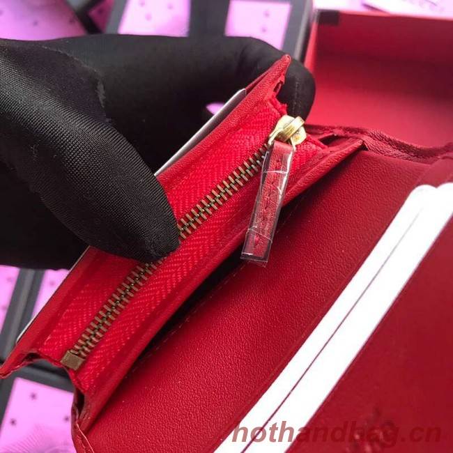 Gucci GG Marmont card case 466492 red