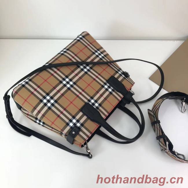 BURBERRY Medium Banner tote bag 3835 black