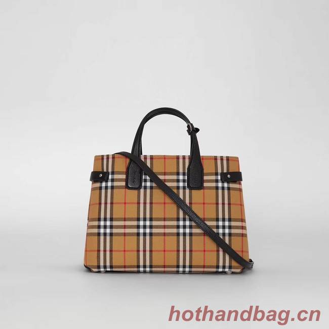 BURBERRY Medium Banner tote bag 3835 black