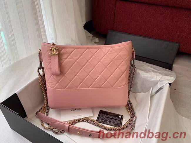 Chanel gabrielle hobo bag A93824 pink