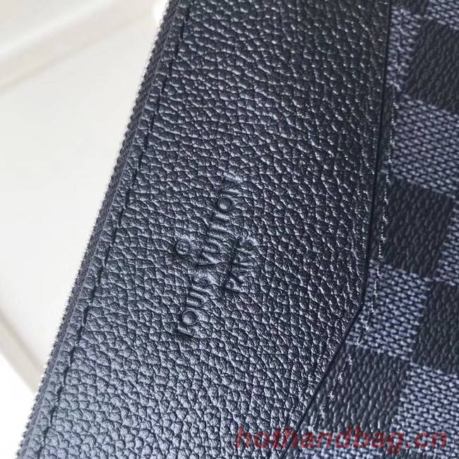 Louis vuitton original Damier Graphite Canvas DAILY POUCH M62048