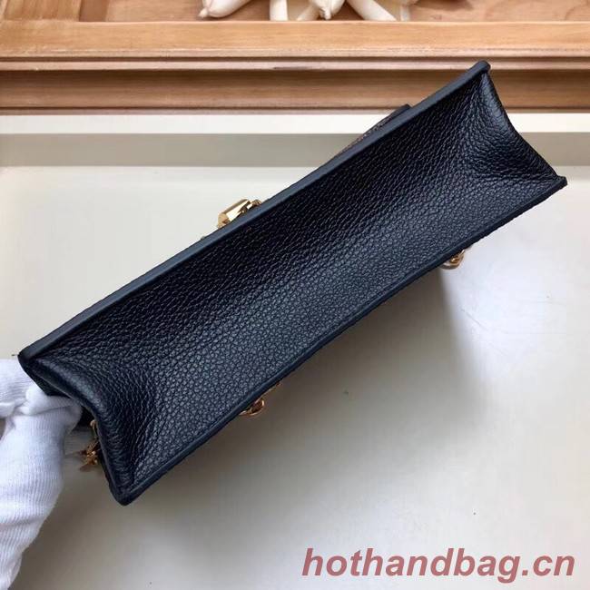 Louis Vuitton original VAVIN CHAIN WALLET N60237 black