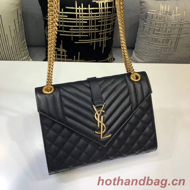 SAINT LAURENT Medium satchel 487206 black