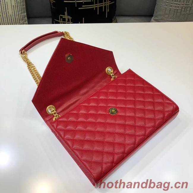 SAINT LAURENT Medium satchel 487206 red