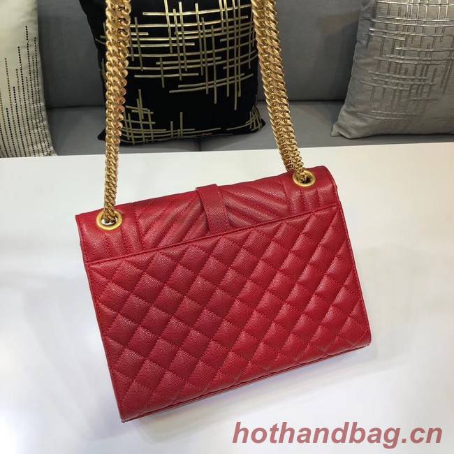 SAINT LAURENT Medium satchel 487206 red