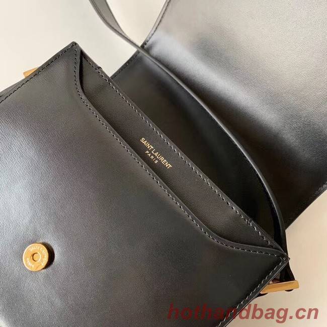 SAINT LAURENT leather shoulder bag 36966 black