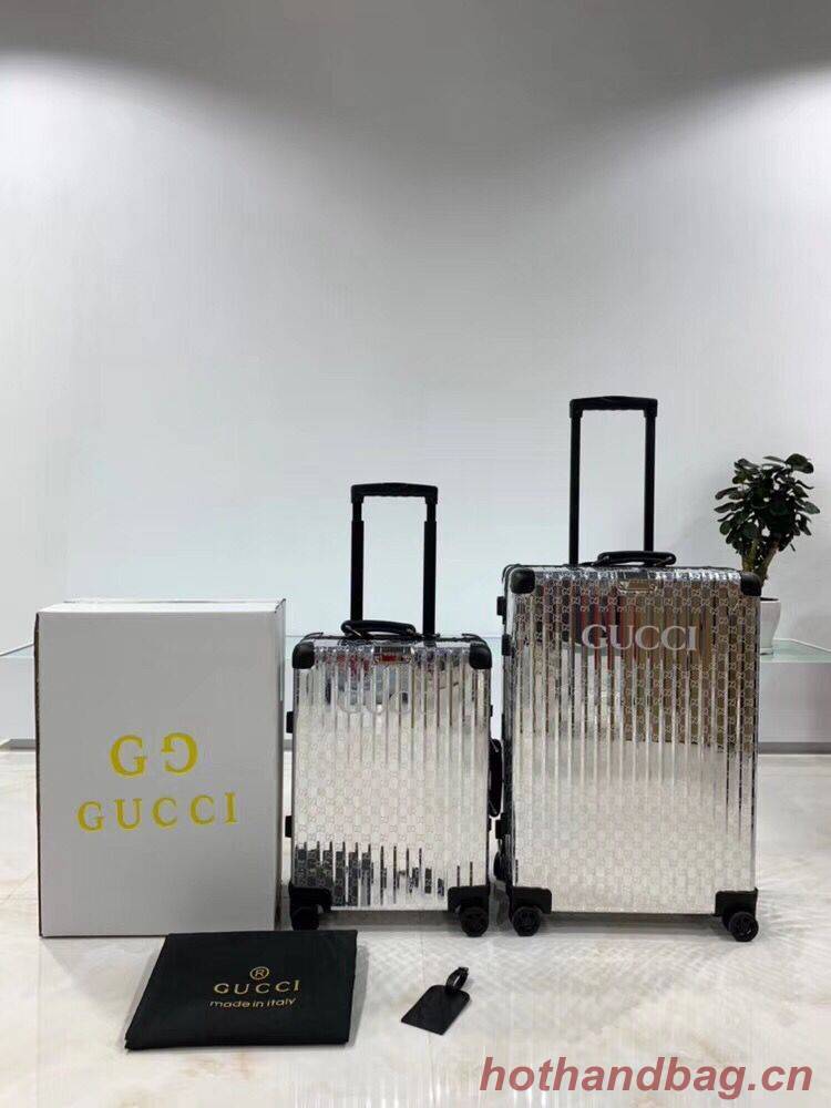 Gucci Travel Luggage GG19588 Silver