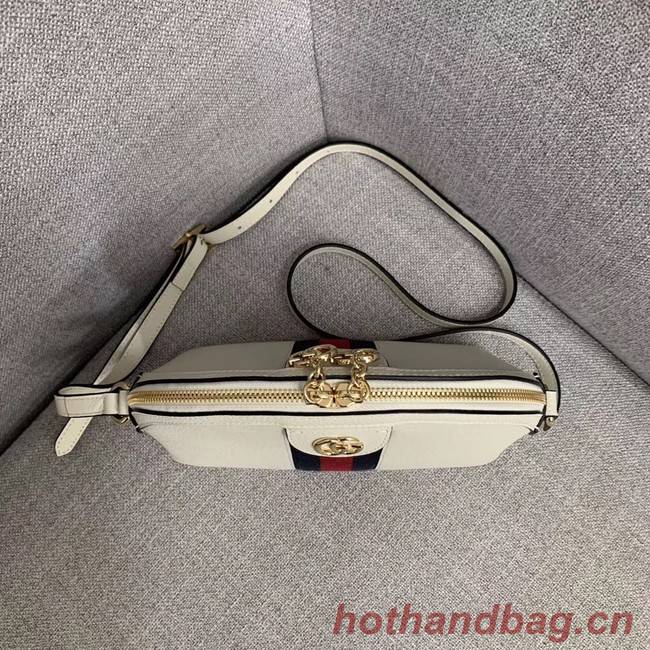 Gucci Ophidia Small Shoulder Bag 499621 white