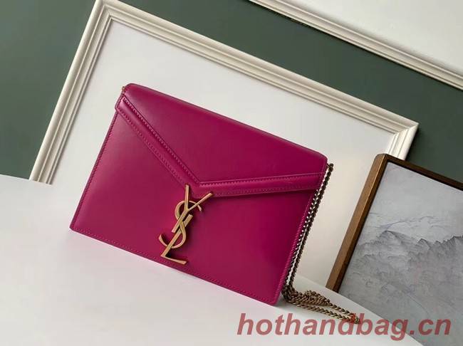 SAINT LAURENT Cassandra leather shoulder bag 532750 rose