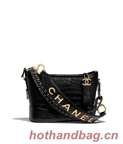 Chanel gabrielle small hobo bag A91810 black