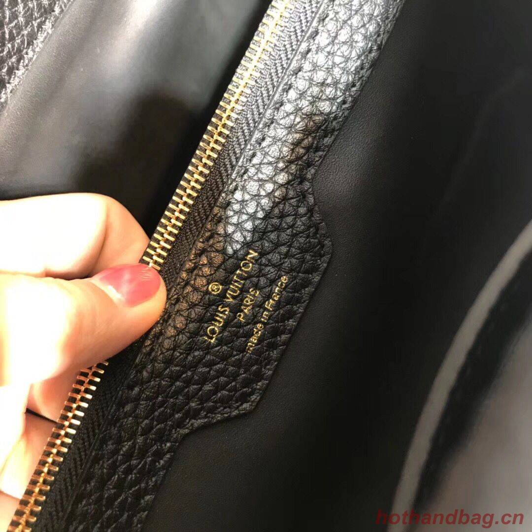 Louis Vuitton Original CAPUCINES PM M50011 Black