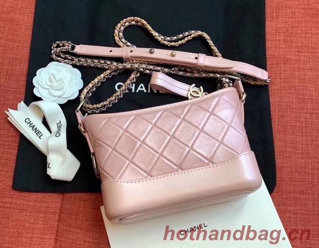 Chanel gabrielle small hobo bag A91810 pink