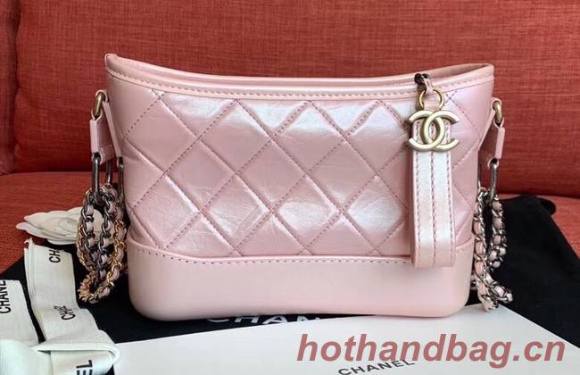 Chanel gabrielle small hobo bag A91810 pink