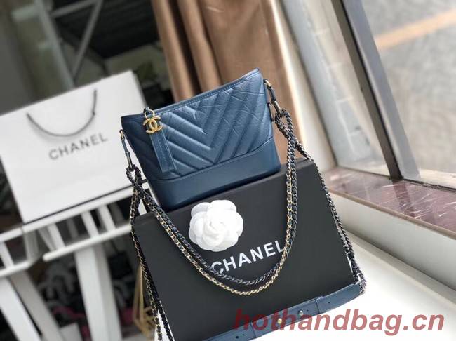 Chanel gabrielle small hobo bag A91810 blue