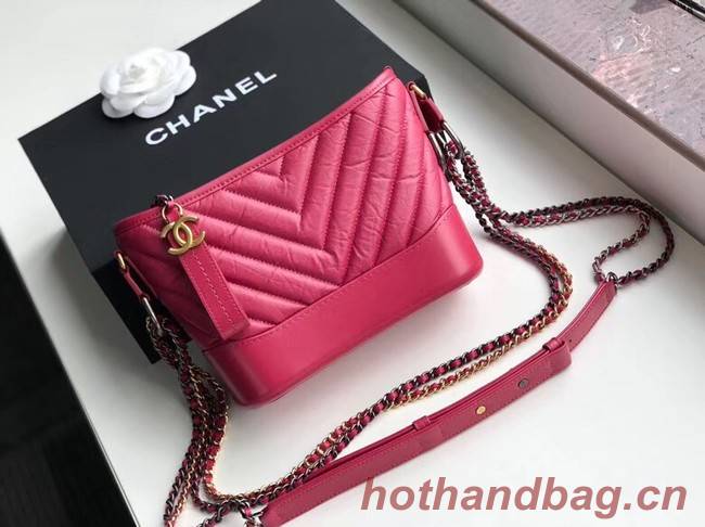 Chanel gabrielle small hobo bag A91810 rose