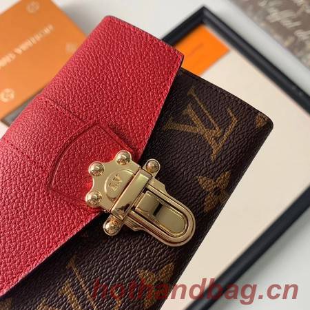 Louis Vuitton CHERRYWOOD Wallet M64449 red