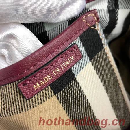 BURBERRY Medium Banner tote bag 0221 Burgendy