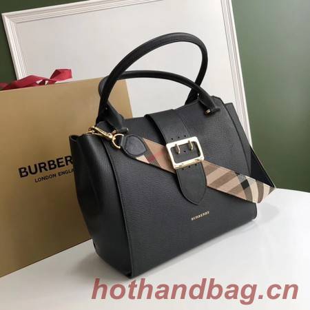 BURBERRY Medium Banner tote bag 0221 black