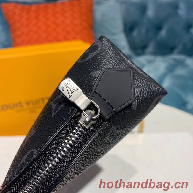 Louis vuitton original Monogram COSMETIC POUCH PM M52030 black