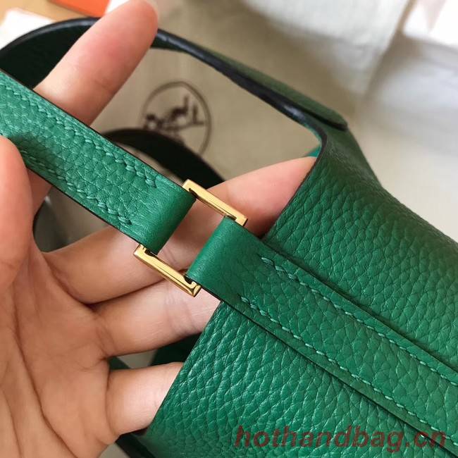 Hermes Picotin Lock PM Bags Original Leather H8688 green