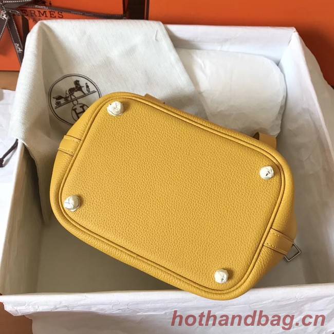 Hermes Picotin Lock PM Bags Original Leather H8688 yellow