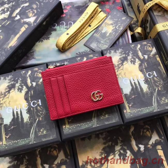 Gucci Card Holder 574804 Red