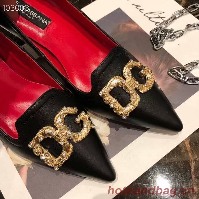 Dolce & Gabbana 6CM High Heels Shoes DG447SJC-4