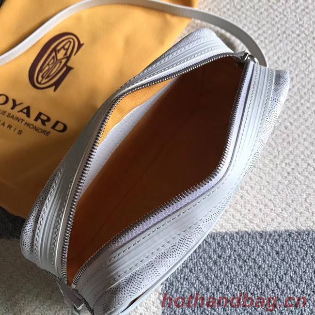 Goyard Calfskin Leather Shoulder Bag 6788 White