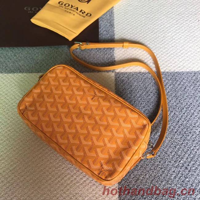 Goyard Calfskin Leather Shoulder Bag 6788 Yellow