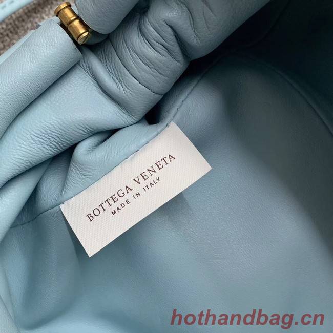 Bottega Veneta Sheepskin Weaving Original Leather BV3693 Sky Blue