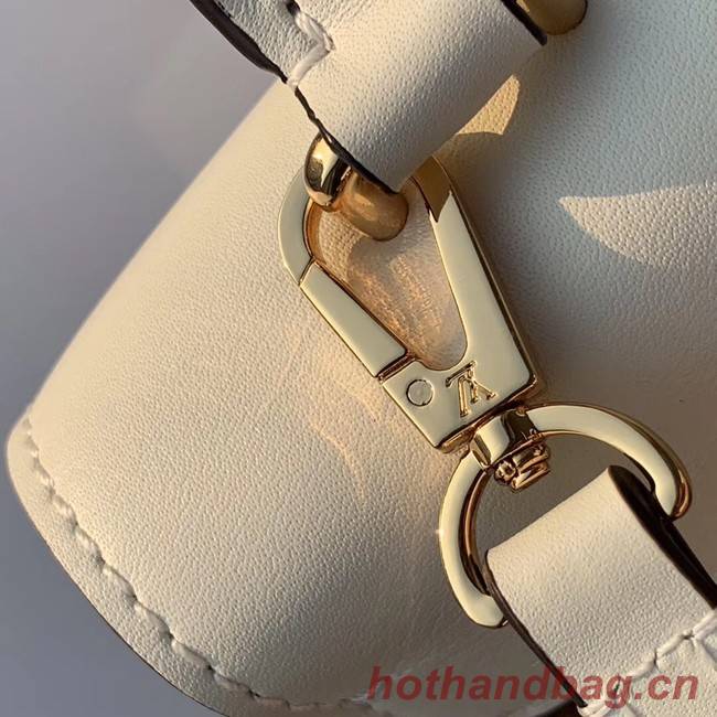 Louis Vuitton Original Leather LOCKY BB M44653 cream