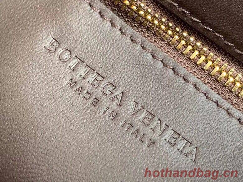 Bottega Veneta Sheepskin Weaving Original Leather BV3996 Brown