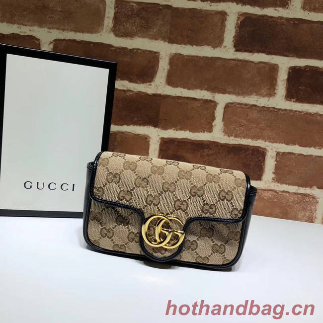 Gucci GG Marmont mini shoulder bag 574969 black 