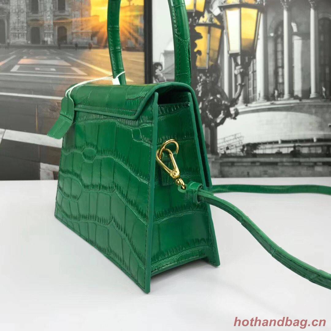 Jacquemus Original Leather Mini Top Handle Bag J8088 Green