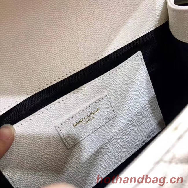 SAINT LAURENT Medium satchel 487206 white