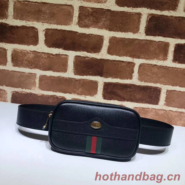 Gucci GG Original Leather belt bag 519308 black