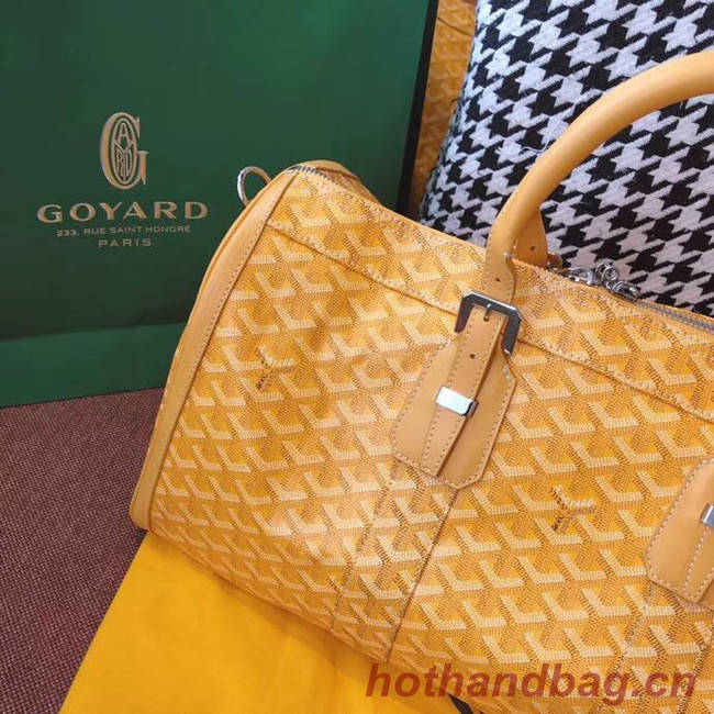 Goyard  Canvas Travel bag 6958 yellow