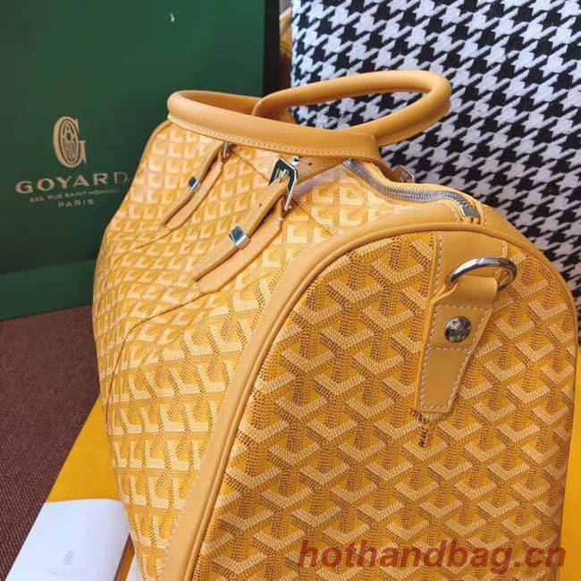 Goyard  Canvas Travel bag 6958 yellow