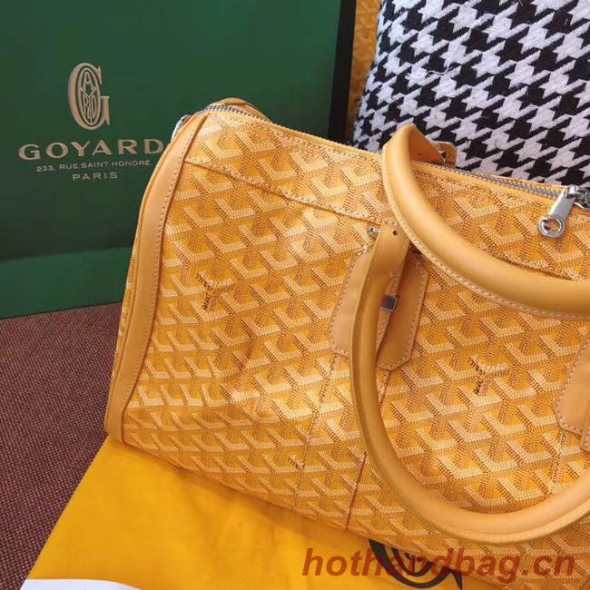 Goyard  Canvas Travel bag 6958 yellow