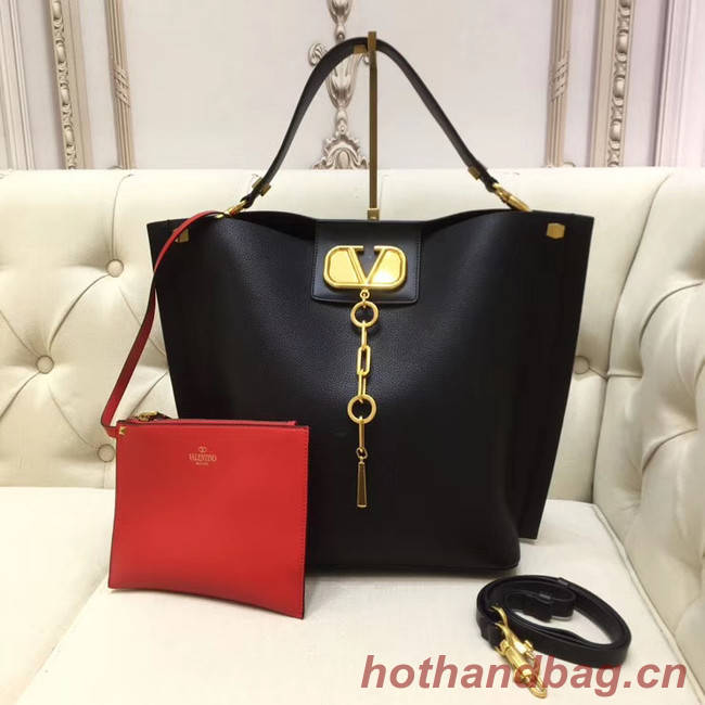 VALENTINO Origianl leather tote 2078 black