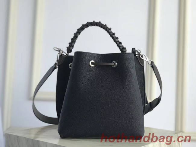 Louis Vuitton original Mahina Leather MURIA M55800 Black