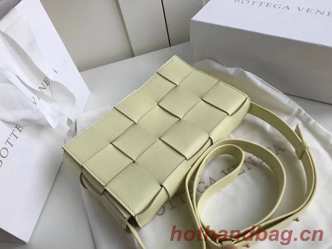 Bottega Veneta Sheepskin Weaving Original Leather 578004 Light green