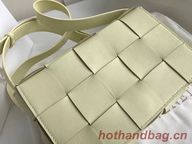 Bottega Veneta Sheepskin Weaving Original Leather 578004 Light green