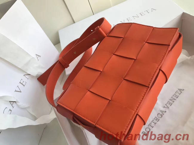 Bottega Veneta Sheepskin Weaving Original Leather 578004 orange