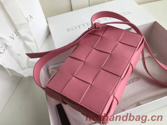 Bottega Veneta Sheepskin Weaving Original Leather 578004 rose