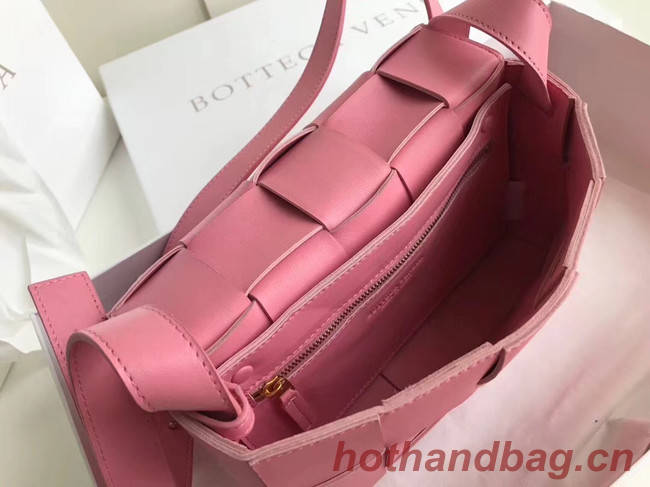 Bottega Veneta Sheepskin Weaving Original Leather 578004 rose